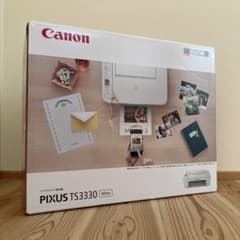 未開封品］Canon PIXUS TS3330 ホワイト インクジェット複合機 - メルカリ