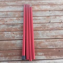 良品】スノーピーク ウイングポール レッド 240cm - メルカリ