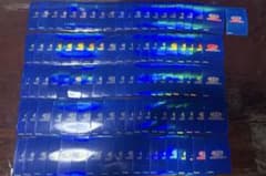 く*ろ様 遊戯王 カードスリーブ メタリックブルー 101枚