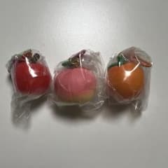どうぶつの森 フルーツ コレクション キーホルダー りんご もも みかんのサムネイル