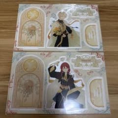 赤髪の白雪姫 ステンドグラス風アクリルスタンド 白雪 ゼン 2点セット