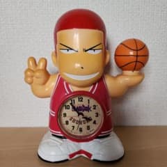 スラムダンク 桜木花道 フィギュア型 アナログ時計のサムネイル