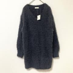 未使用タグ付き✨ アース レディース ニット セーター ふわふわ Fのサムネイル