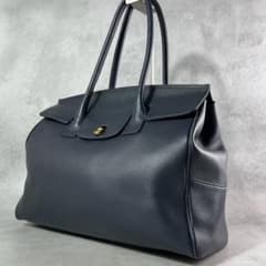 トフアンドロードストーン ブラスボタン トートバッグ シュリンク 