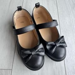 【18.0cm】フォーマルシューズ 女の子 黒 卒園式 入学式 発表会のサムネイル