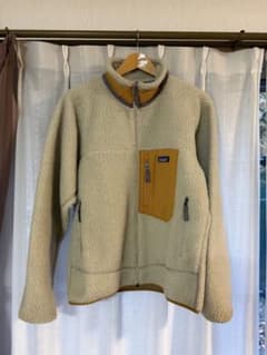 patagonia フリースジャケット M ベージュ・イエローのサムネイル