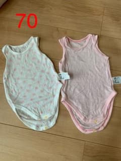ユニクロ 肌着 ロンパース 70のサムネイル