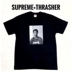 Supreme x Thrasher Harold Tee ブラック Mサイズ - メルカリ