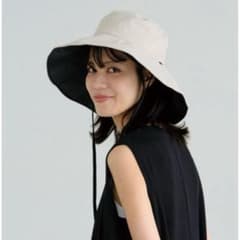 UVカット接触冷感つば広ハット W by Wpc.のサムネイル