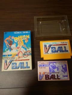 V'BALL ファミコンソフト テクノスジャパンのサムネイル
