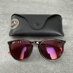 Ray-Ban サングラス ブラック ピンク ケース付のサムネイル