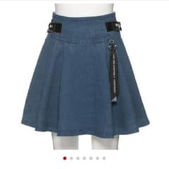 Ryoko様専用 ラブトキシックス デニムサイドベルトつきスカパン160のサムネイル