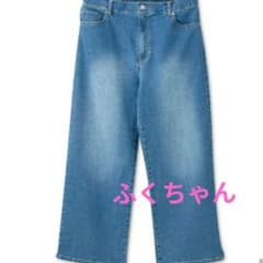 しまむら　ひなさんヒヤロンコラボ ストレッチデニム パンツのサムネイル