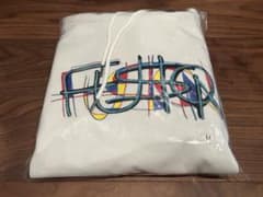 Vaundy ロゴフーディー FUSION ホワイト×デニム Mサイズ 白 - メルカリ