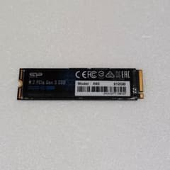 SP M.2 PCIe Gen 3 SSD A60 512GB 本体 動作確認済 - メルカリ