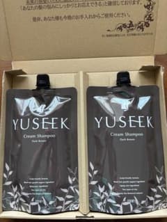 YUSEEK Cream Shampoo ブラック　350g 2個セット YUSEEK Cream Shampoo ダークブラウン 350g 2個セット - メルカリ