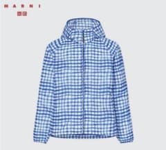 新品UNIQLO MARNI ユニクロ マルニフード付き ポケッタブルパーカーM 超美品❗️UNIQLO ×MARNI ポケッタブルパーカ - メルカリ