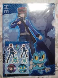 ポケットモンスター XY カルム 主人公（男の子） クリアファイル