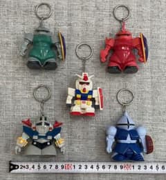 機動戦士ガンダム モビルスーツキーホルダー 【テキサス・アバオアクー】5種セットのサムネイル