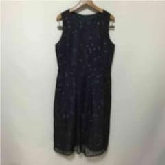 黒にシルバードット  ワンピース  ☆1.500円→1.100円☆のサムネイル