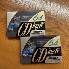 TDK CDing-IV 64 メタルカセット x2のサムネイル