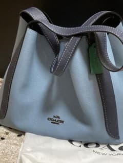 coachハドリーホーボーカラーブロック美品のサムネイル