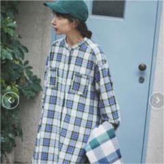 《kazumiさんコラボ》裾揺れアウターワンピースのサムネイル