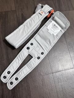 ベビーキャリア用パッド グレー 抱っこ紐 エルゴ付属品 ベルトのみのサムネイル