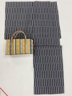 大島紬 袷 着物 最高級 逸品 美品 バック付き - メルカリ