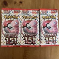 ポケモンカード　ポケカ　151 バラ30パックのサムネイル