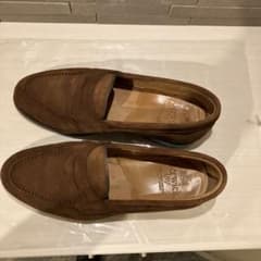 Berwick ブラウン スエード ローファー 6 1/2 ダイナイトのサムネイル