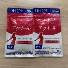 DHC 大豆イソフラボン エクオール30日　2個セットのサムネイル