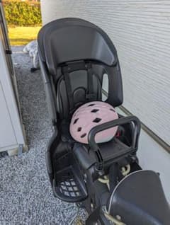 自転車用 リヤチャイルドシート＋Pineヘルメットセットのサムネイル