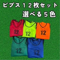 セイア　ビブス 12枚セット フリーサイズ 大人用 サッカー バスケ セイア様専用 ビブス 12枚セット フリーサイズ 大人用 サッカー バスケ