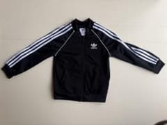 adidas ジャージ　ブラック　90㎝　お値下げ中のサムネイル