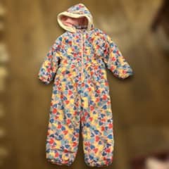 スキーウェア　子供　女の子　つなぎタイプ　120 手袋　セットのサムネイル
