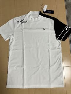 新品未使用⭐︎パーリーゲイツ 半袖モックネックTシャツのサムネイル