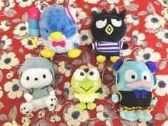 ナポリの男たち ぬいぐるみ 5点セット【サンリオ はぴだんぶいコラボ】のサムネイル