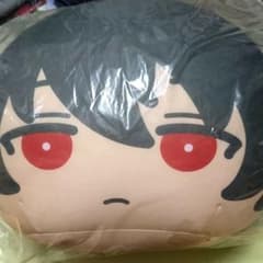 【即購入可】未開封 あんさんぶるスターズ おまんじゅうクッション 朔間凛月のサムネイル