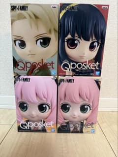 SPY×FAMILY Qposket 피규어 4체 세트