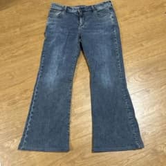 GU フレア デニム XXL 大きいサイズのサムネイル
