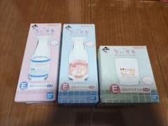 이치 반 쿠지 치이카와 ~ 왠지 혼코 치이카와의 온천 ~ E 상 온천 잔 3 점 세트
