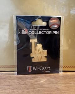 MLB ロサンゼルス・ドジャース ピンバッジ ゴールドのサムネイル