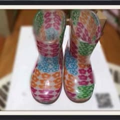 お花柄レインシューズのサムネイル