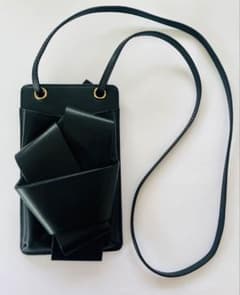LANVIN en Bleu リボンスマホショルダーバッグ 完売 ・人気カラー 