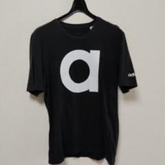 adidas アディダス Tシャツ 黒 Lのサムネイル