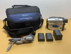 SONY DVDビデオカメラ DCR-DVD201 純正バッグ バッテリー付 SONY DVDビデオカメラ DCR-DVD201 純正バッグ バッテリー付 - メルカリ