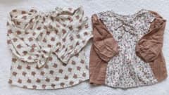 最終価格　水通しのみ　美品　2点セット　トップス　90のサムネイル