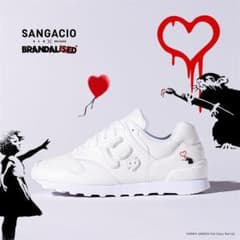 Sangacio にゅ〜ず スニーカー ホワイトのサムネイル