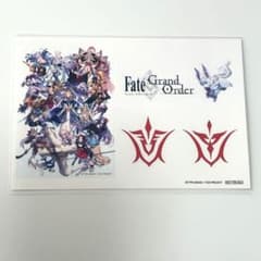 Fate 京まふ 2026 配布 FGOフェス ステッカー 非売品 令呪